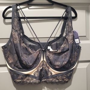 44H longline underwire bra